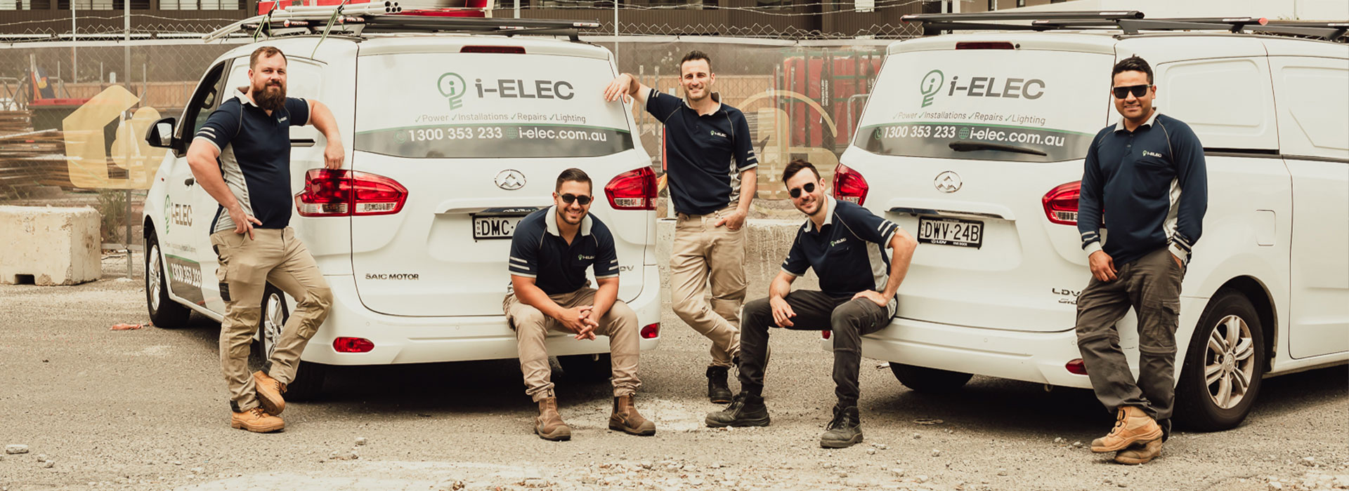 The team behind i-ELEC electricians in Sydney