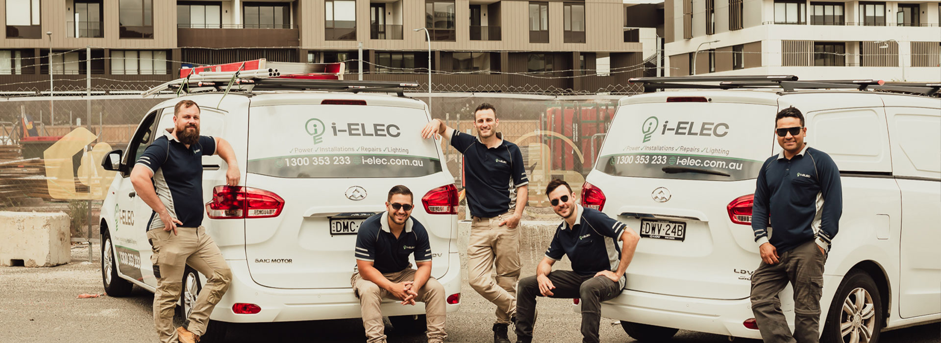The team behind i-ELEC electricians in Sydney